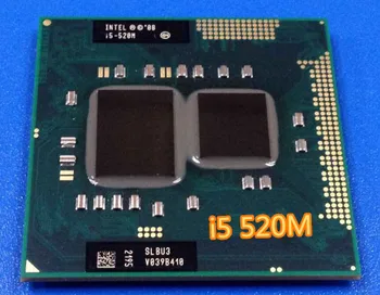 Original Intel core I5 520M i5 520M 3M Cache 2.4 GHz Notebook Laptop Cpu Procesor I5-520M transport gratuit