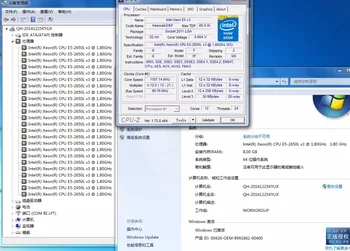 Original Intel Xeon Processor E5-2650LV3 QS Versiunea 1.8 GHz 12-Core E5 2650LV3 E5-2650L V3 Desktop CPU E5 2650L V3 transport gratuit