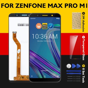 Original LCD pentru Zenfone Max Pro M1 ZB601KL ZB602KL Display LCD + Rama Ecran Digitizer Înlocuirea Ansamblului de Reparare Piese de Schimb