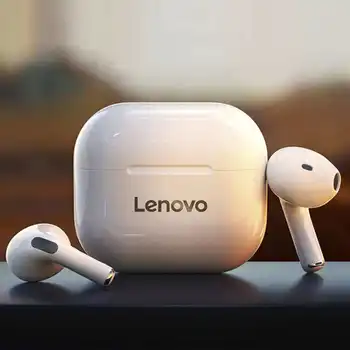 Original Lenovo lp40 tws Wireless Căști HiFi set cu Cască Bluetooth 5.0 Stereo Control Tactil HD de Apel Impermeabil Lenovo Pavilioane