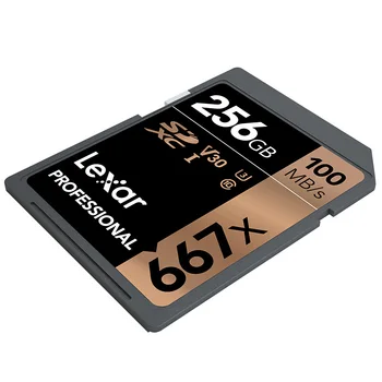 Original Lexar 667x Card SD U3 SDXC UHS-I 128GB SD Kaart 256GB Clasa 10 V30 Carte SD 32 GB 64 GB Pentru 1080p 3D, Camera video 4K