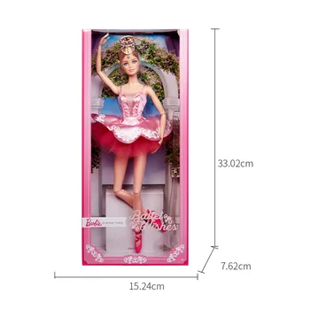 Original Marca Barbie Balet Dorește Papusa Colletor Roz Eticheta Actionr Jucărie Fata Ziua De Nastere Prezent Fata De Jucarii Cadou Boneca Juguetes