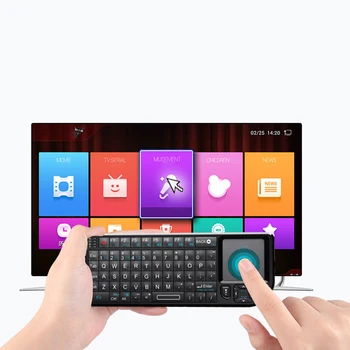 Original Mini 2.4 G Wireless Keyboard Aer Fly Mouse-ul Portabil Tastatura Touchpad-ul pentru Smart TV pentru Samsung LG Android tv, PC, Laptop