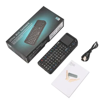Original Mini 2.4 G Wireless Keyboard Aer Fly Mouse-ul Portabil Tastatura Touchpad-ul pentru Smart TV pentru Samsung LG Android tv, PC, Laptop