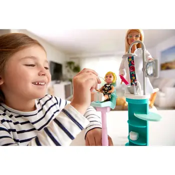Original Papusa Barbie dentist experiență Sortiment Fashionista Fata de Papusa de Moda Păpuși bonecas copii jucării pentru fete Ziua de nastere Cadou