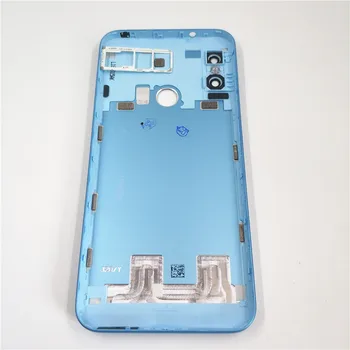 Original Pentru Xiaomi Mi A2 Lite/ Redmi 6 Pro Baterie Capac Spate Locuințe Spate Usa Metalica, aparat de Fotografiat Lentilă de Sticlă+buton Lateral+Sim Tray