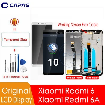 Original Pentru Xiaomi Redmi 6A Display LCD + Rama 10 Touch Screen Pentru Redmi 6 6A LCD Digitizer Inlocuire Reparare Piese de Testat