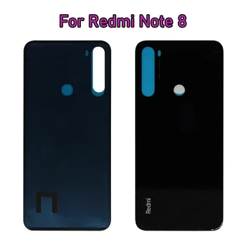 Original Pentru Xiaomi Redmi Nota 8 Pro 4D Paharul Înapoi Capacul Bateriei Caz Piese de schimb Pentru Xiaomi Redmi Nota 8 capacul din Spate de Instrumente
