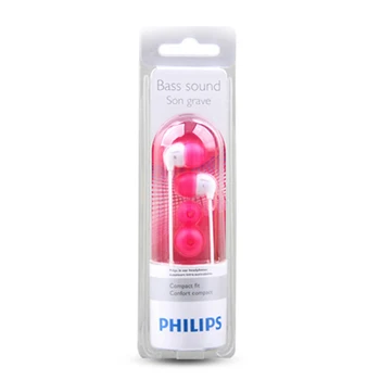 Original Philips SHE3501 cu Fir În ureche căști cu Super Bass Cablu Căști pentru Xiaomi, LG Suport oficial de Certificare
