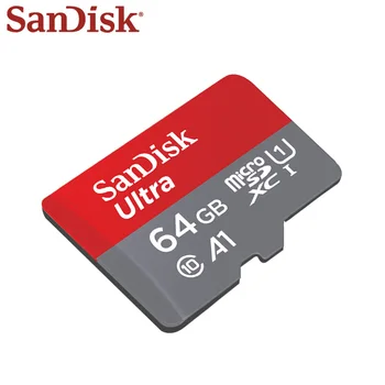Original Sandisk Card de Memorie Clasa 10 De Viteză maximă de Citire de 90M/s 64GB 128GB 32GB 16GB Micro SD Card UHS-I de Memorie Microsd