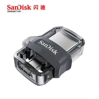 Original Sandisk SDDD3 Extreme de mare viteză 150M/S PenDrive OTG 32GB USB3.0 128GB Dual USB OTG Flash Drive 64GB Pen Drive 16GB