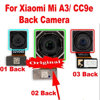 Original, Testat de Lucru Principal Mare din Spate aparat de Fotografiat Module Pentru Xiaomi Mi A3 MiA3 CC9E Telefon Flex Cablul Piese