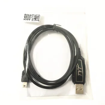 Original TYT-LEA-9800 TH9800 USB de Programare, Cablu de Date Cablu și CD-ul cu Software pentru TH-2R, TH-UV3R, TH-7800, TH-9800 Radio Mobile