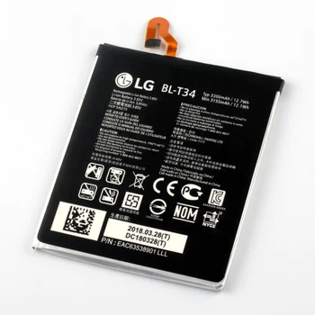 Original V30+ LS998 Telefon Internă a Bateriei pentru LG SPRINT V30+ LS998 BL-T34 3300mAh