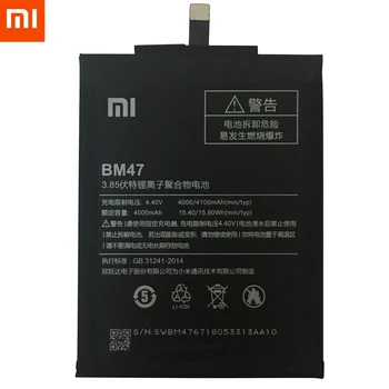 Original XiaoMi Acumulator de schimb Pentru Xiaomi Redmi Note 2 3 3 3X 4X 4 4A 5 5A 6 6A 7 Pro Plus Mi6 Mi4c Mi5 Mi 5X 5S Baterii