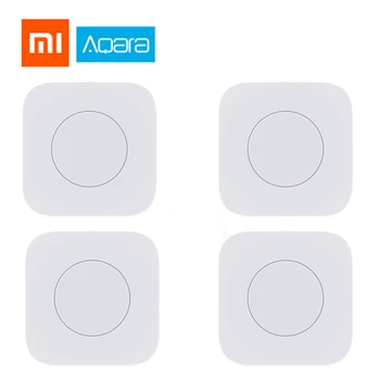 Original Xiaomi Aqara Inteligent Comutator Wireless Cheie Inteligentă interrupteur Control de la Distanță ZigBee, wifi Comutare acasă kituri Mi Casa