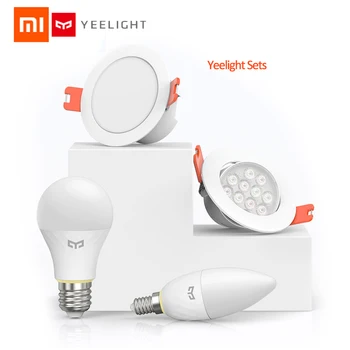 Original Xiaomi Mijia Yeelight Inteligent corp de Iluminat Inteligent lumina Reflectoarelor Inteligent E14 Bec Lucra Cu Yeelight Poarta de acces pentru Mi App Acasă