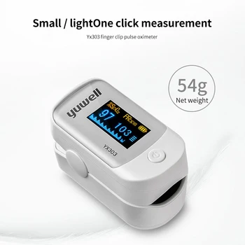 Original Xiaomi Sânge Oximetru Inteligent Degetului Puls de Îngrijire de Înaltă viteză Senzor Digital cu LED Display Heart Rate Monitor de Sănătate YX303