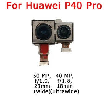 Originale Fata si Spate, Camera din Spate Pentru Huawei P40 Lite P40Lite Principale cu care se Confruntă Camera Module Flex Înlocuire Piese de Schimb