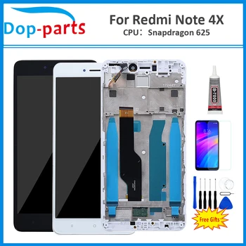 Orignal IPS LCD Pentru Xiaomi Redmi Notă 4X / Redmi Note 4 Globală LCD Display-Inlocuire Ecran cu rama Doar Pentru Snapdragon 625