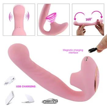 Ou Vibrator Puternic Clitorisul Fraier sex Oral Limba Stimulator Biberon Vagin Pussy Pompa de Jucarii Sexuale pentru Femei