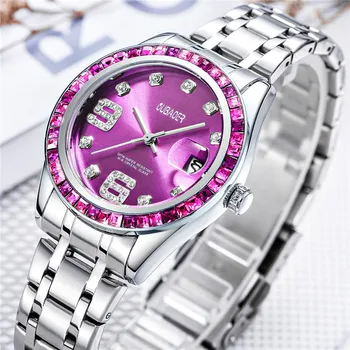 OUBAOER Noua Moda Femei Ceasuri Auto Data Cuarț Ceasuri de mana Ceas de Montre Femme pentru Femei Lady Relogio Feminino