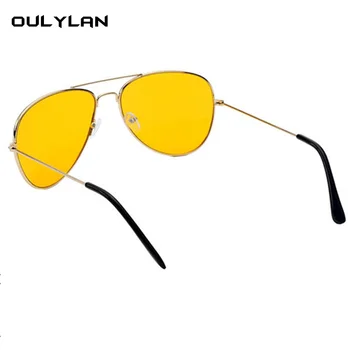 Oulylan Noapte Viziune Ochelari de Bărbați ochelari de Soare de Conducere Driver Ochelari Anti-Orbire Ochelari de Soare pentru Femei UV400