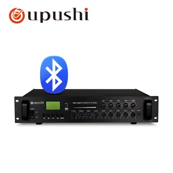 Oupushi IP-2150U 150W/250W/350W IP de Radiodifuziune Amplificator Bluetooth Cinci Zone Tuning 2 Intrare Microfon Radio FM Redare USD
