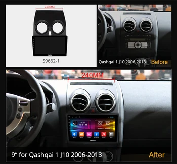 Ownice Octa Core Android 10.0 radio Auto stereo pentru Nissan Qashqai 1 J10 2006 - 2013 dvd GPS Multimedia player Radio 64G 4G LTE