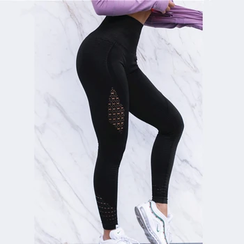 Oyoo Super Elastic Sala De Sport Colanti Energie Fără Sudură Burtica Control Yoga Pantaloni Cu Talie Înaltă Sport Jambiere Violet Rulează Pantaloni Femei