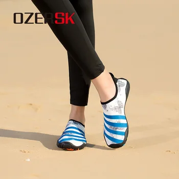 OZERSK Unisex Adidași Plaja Apă Pantofi Pentru Femei, Barbati Adidasi Scufundări Desculț Aqua Pantofi Papuci de casă Mare Pentru Pantofi Marimea 35~46