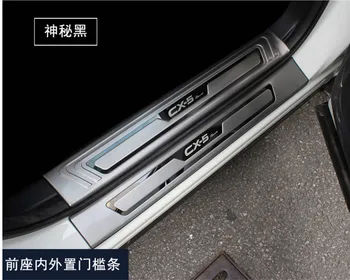 Oțel Inoxidabil de înaltă calitate Pragului Ușii ușa de la Mașină pedala de decor protecția bord Auto Pentru Mazda CX-5 CX5 2017-2020 Styling Auto