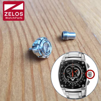 Oțel rezistent la apa coroana pentru SEIKO Sportura 48*60mm automat mechanical ceas