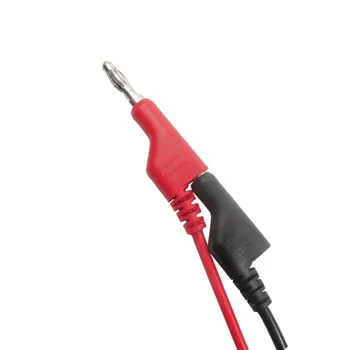 P1036 5Pcs/Set 4Mm Banana Plug De Aligator Clip Multimetru Testare Cabluri Duce Truse de Laborator Electric