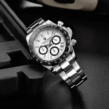 PAGANI DESIGN Nou Ceas de Moda de Lux JAPONIA VK63 Ceas Sport Barbati din Oțel Inoxidabil de Afaceri Cuarț Ceasuri Pentru Barbati reloj hombre