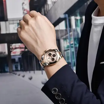 PAGANI DESIGN Nou pentru Bărbați Ceasuri de Top de Brand de Lux Militare Impermeabil Ceas Bărbați Cuarț Ceas de mână de Afaceri Mens Relogio Masculino
