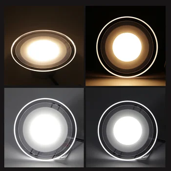 Panasonic Led Downlight Lumina Trei Culori Estompat Plafon de Lumină la fața Locului 3W 5W Încastrat Lumini Dormitor Bucătărie de Iluminat Interior