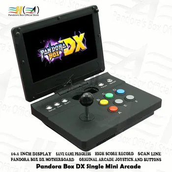 Pandora Box DX Portabil mini arcade 3000 la 1 clapetă mini arcade Retro Portabil Consola de jocuri Arcade Joystick Buton 3D tekken