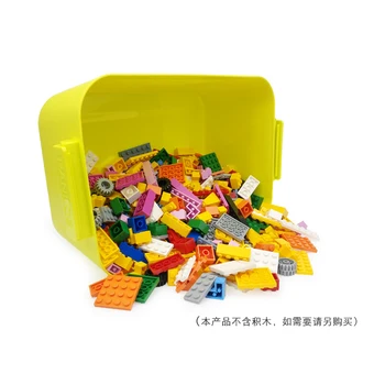 PANLOS MOC Nou Bloc de Depozitare Cutie de super-Erou Cutie de Plastic Poate Deține 500-700PCS Particule Mici Autocolante Jucărie pentru Copii Cadouri