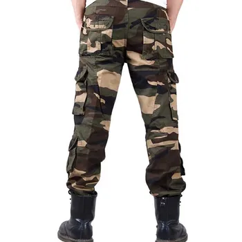 Pantaloni de camuflaj de Marfă Bărbat și Femeie Casual Pantaloni din Bumbac Pantaloni largi Largi Plus Dimensiune Haine de Harem Hip Hop Pantaloni de Armată