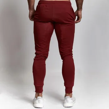 Pantaloni pentru bărbați de Brand Sport Casual Culoare Solidă Cordon Pantaloni Sport Pantalon Homme Jogger Hombre Streetwear Pantaloni pentru Bărbați