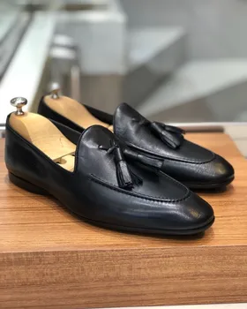 Pantofi barbati Nou pentru 2020 Bărbați de Înaltă Calitate din Piele Pu de Siguranță de Pantofi de Moda de sex Masculin Vinage Classic Loafer Pantofi Soulier Homme HG204