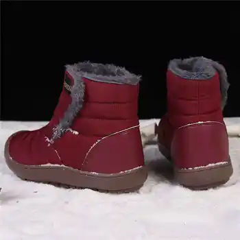 Pantofi Casual Femei 2020 Moda cele mai Calde Simțit Cizme Femei Blana de Pluș Papuceii Femeie Cizme Impermeabile, Non-alunecare Botas NA48