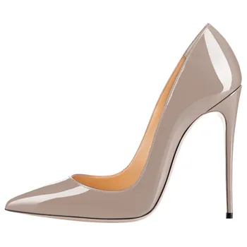 Pantofi de lux pentru Femei Designeri Extreme Tocuri inalte Femei Slip-on Pantofi de Mireasa Albi de Mireasa Plus Dimensiune 35-45 de 12cm Pantofi de Înaltă Calitate
