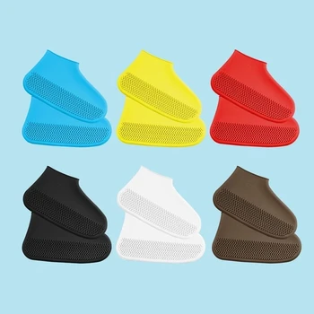 Pantofi Impermeabil Capace Anti-Alunecare Cizme De Ploaie Pantofi Acoperă Refolosibile Din Cauciuc În Aer Liber Camping Pantofi Protector Galoși