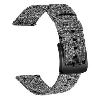 Panza de Nailon Watchband pentru Garmin Vivoactive 4 / 4S / Venu / Luxe / Stil / Vivomove 3 / 3 / HR Quick Release Curea Ceas Trupa
