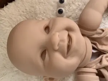 Papusa Model de Renaștere Copil Mucegai DIY 22inch Gol Papusa Reborn Kit set cu ochii și pânză parte a corpului accesorii