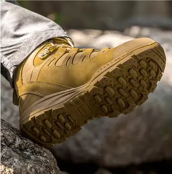 PAVEHAWK Trekking Drumetii Pantofi Barbati Militare Tactice de Lucru din Piele Sport Cizme din Nylon rezistent la apa Înjunghie Rezistent la Adidasi Femei