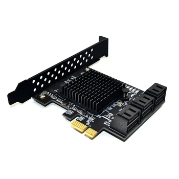 PCI-E SATA card PCI-E 1X Carduri PCI Express SATA 3.0 2Ports 4ports 6ports SATA III 6Gbps Expansiune Adaptor Placi add pe card