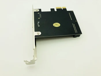 PCI-Express PCI-e Pentru USB 3.1 Tip-C Coloană Post Card PCIe la USB-C 2.4-UN Fast Charger+19PIN USB Frontal Miner de Expansiune Card Adaptor